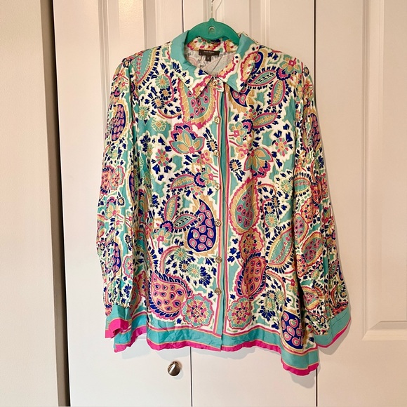 New with Tag Haute Hippie Blouse - Picture 1 of 4